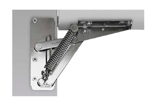 Skabshængsler: Toplågehængsel Skabshængsler: Toplågehængsel